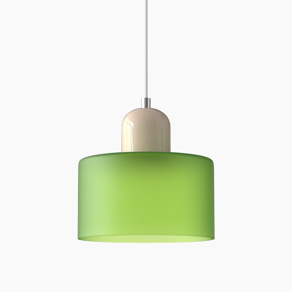 Moderne Pendelleuchte | LED Glas-Metall Design mit Druckknopfschalter | Elegante Beleuchtung für jeden Raum 28