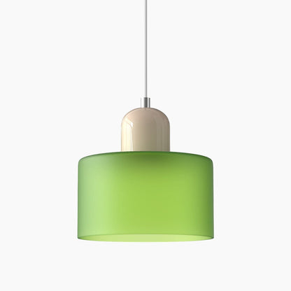 Moderne Pendelleuchte | LED Glas-Metall Design mit Druckknopfschalter | Elegante Beleuchtung für jeden Raum 28