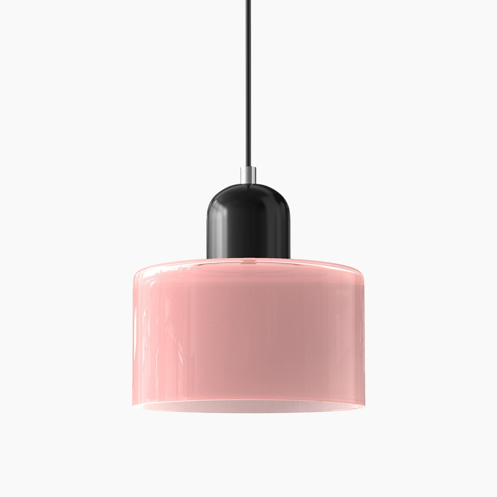 Moderne Pendelleuchte | LED Glas-Metall Design mit Druckknopfschalter | Elegante Beleuchtung für jeden Raum 33