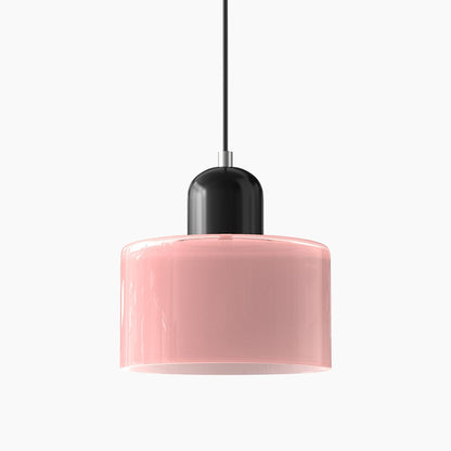 Moderne Pendelleuchte | LED Glas-Metall Design mit Druckknopfschalter | Elegante Beleuchtung für jeden Raum 33