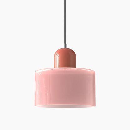 Moderne Pendelleuchte | LED Glas-Metall Design mit Druckknopfschalter | Elegante Beleuchtung für jeden Raum 35