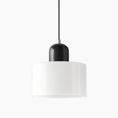 Moderne Pendelleuchte | LED Glas-Metall Design mit Druckknopfschalter | Elegante Beleuchtung für jeden Raum 36