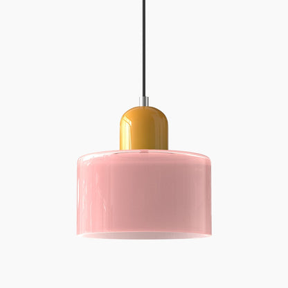 Moderne Pendelleuchte | LED Glas-Metall Design mit Druckknopfschalter | Elegante Beleuchtung für jeden Raum 37
