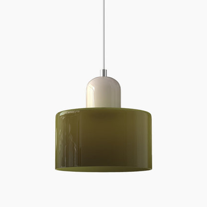 Moderne Pendelleuchte | LED Glas-Metall Design mit Druckknopfschalter | Elegante Beleuchtung für jeden Raum 39