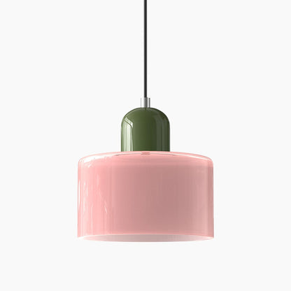 Moderne Pendelleuchte | LED Glas-Metall Design mit Druckknopfschalter | Elegante Beleuchtung für jeden Raum 40