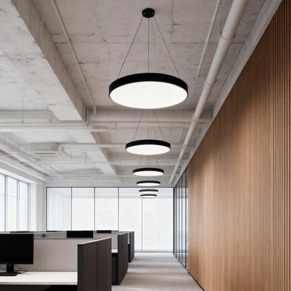 Moderne Pendelleuchte für Esstisch mit Dimmfunktion & Augenschonendem Acrylschirm - Flexible Hängelampe für Büros und Wohnräume 0
