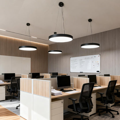 Moderne Pendelleuchte für Esstisch mit Dimmfunktion & Augenschonendem Acrylschirm - Flexible Hängelampe für Büros und Wohnräume 3