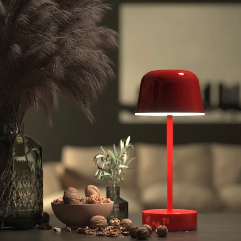 Moderne Tischlampe | Tragbare, kabellose Eisenlampe mit dimmbarem Licht | Vielseitige Beleuchtung für jeden Raum 3