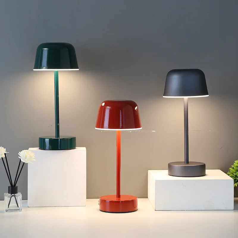 Moderne Tischlampe | Tragbare, kabellose Eisenlampe mit dimmbarem Licht | Vielseitige Beleuchtung für jeden Raum 4