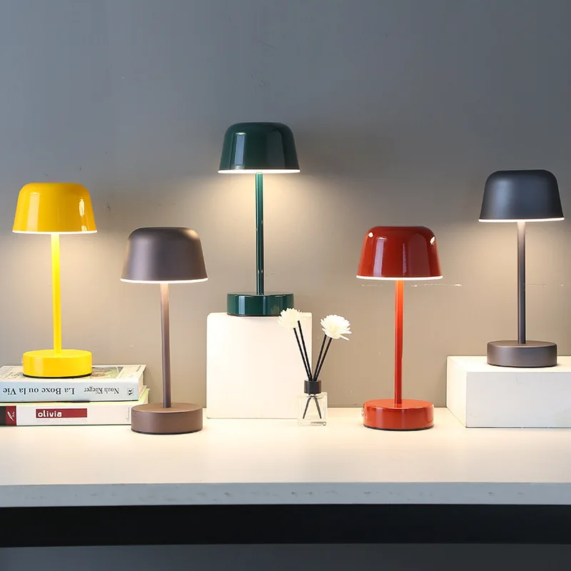 Moderne Tischlampe | Tragbare, kabellose Eisenlampe mit dimmbarem Licht | Vielseitige Beleuchtung für jeden Raum 6