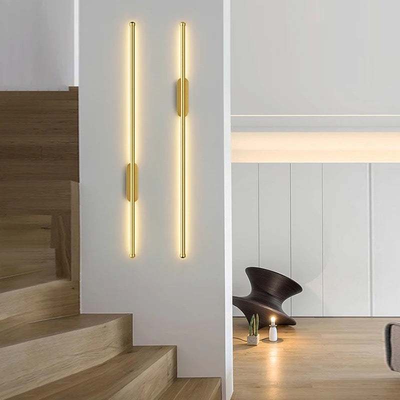 Moderne Wandleuchte Schwarz | LED Wandlampe mit Elegantem Design für Stilvolle Beleuchtung 0