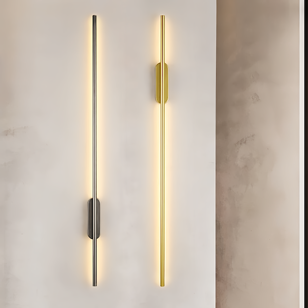 Moderne Wandleuchte Schwarz | LED Wandlampe mit Elegantem Design für Stilvolle Beleuchtung 1