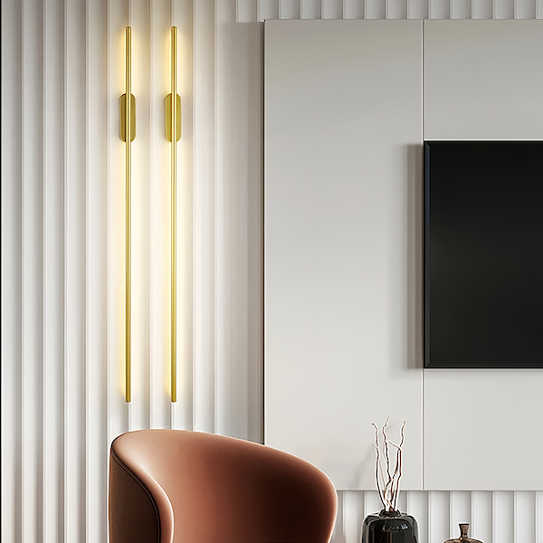 Moderne Wandleuchte Schwarz | LED Wandlampe mit Elegantem Design für Stilvolle Beleuchtung 2