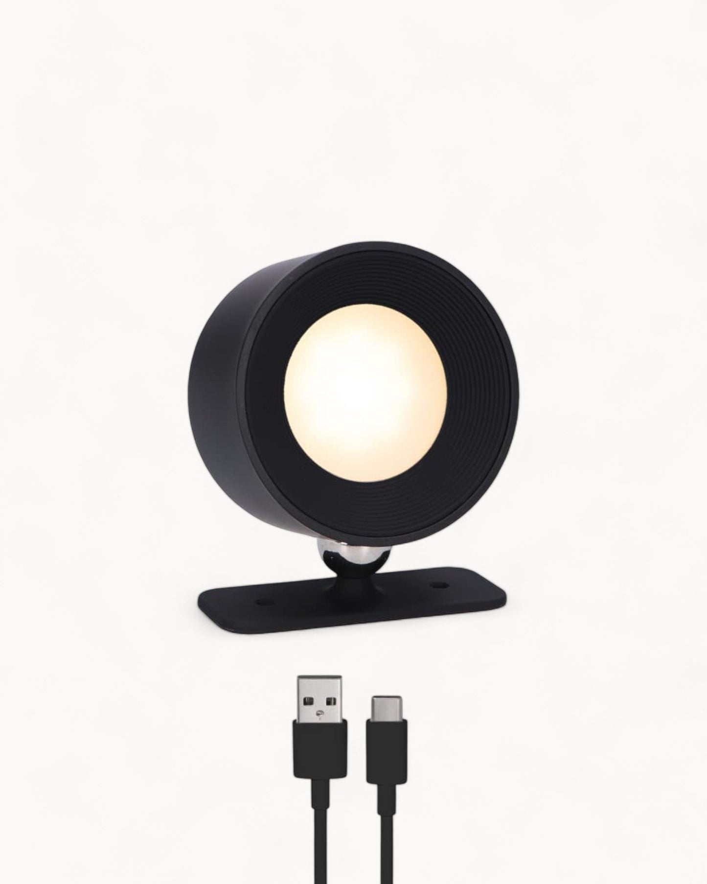 Moderne Wandleuchte | Kabellose LED-Wandlampe mit 360° Design | Stilvolle und Energieeffiziente Beleuchtung für Jeden Raum 1