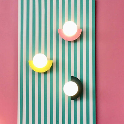 Moderne Wandleuchte | Kugelförmige Wandlampe mit Dimmfunktion | Stilvolle Beleuchtung für Wohnzimmer und Schlafzimmer 1