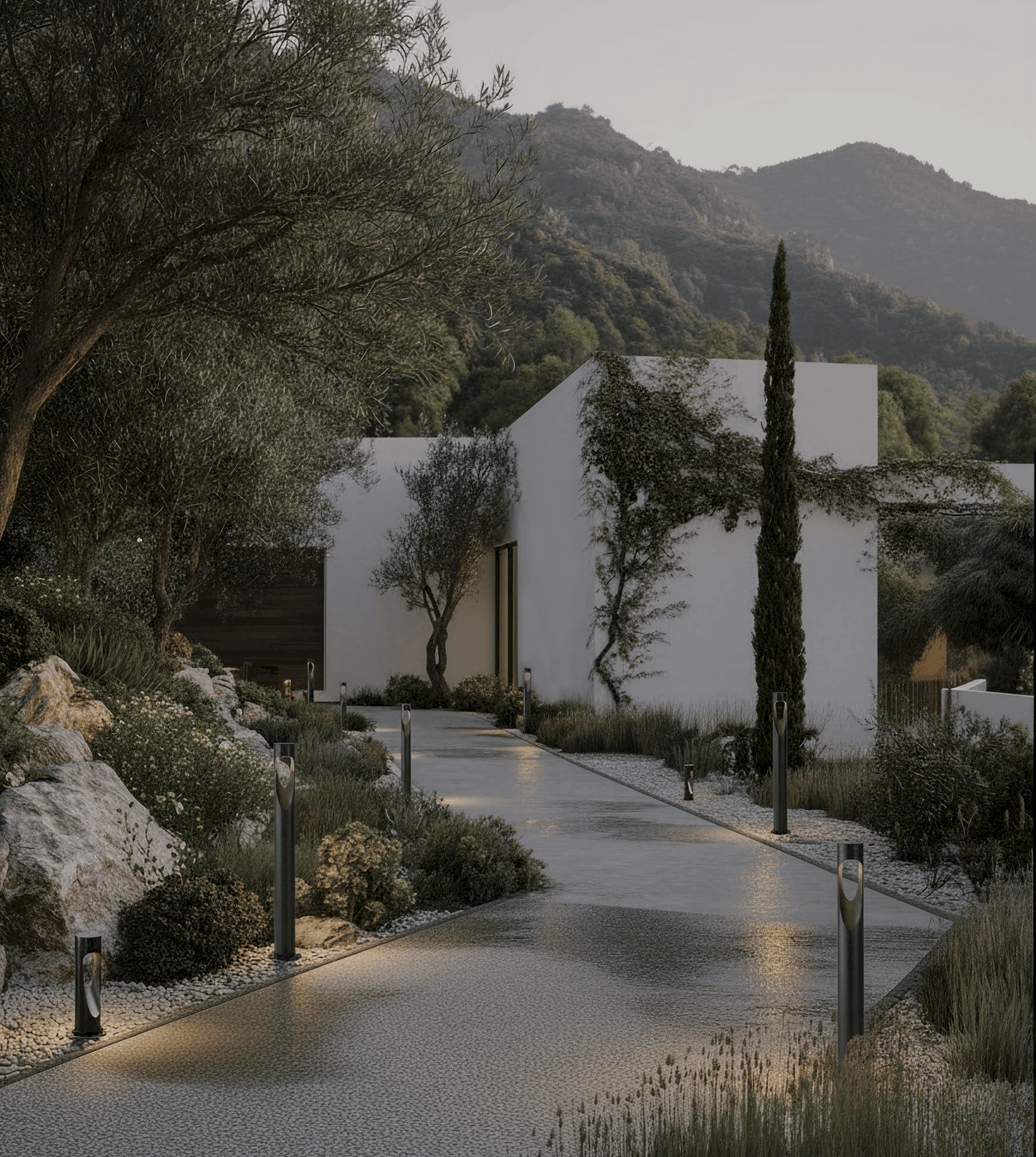 Nilo | Gartenleuchte aus Eisen mit Modernem Design | Wetterfest für Stilvolle Außenbereiche 8