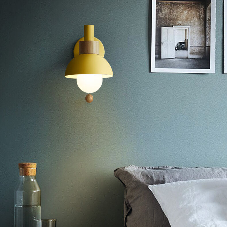 Nordic Macaron | Wandleuchte Innen mit Buntem Glas & Modernem Design | Stilvolle Beleuchtung für Wohnzimmer und Schlafzimmer 3