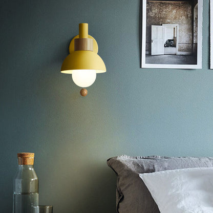 Nordic Macaron | Wandleuchte Innen mit Buntem Glas & Modernem Design | Stilvolle Beleuchtung für Wohnzimmer und Schlafzimmer 3