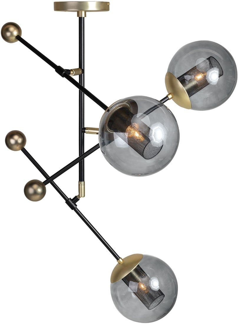 Orbit | Große Pendelleuchte Schwarz mit Dimmbaren Armen | Elegantes Design für Individuelle Lichtgestaltung 2