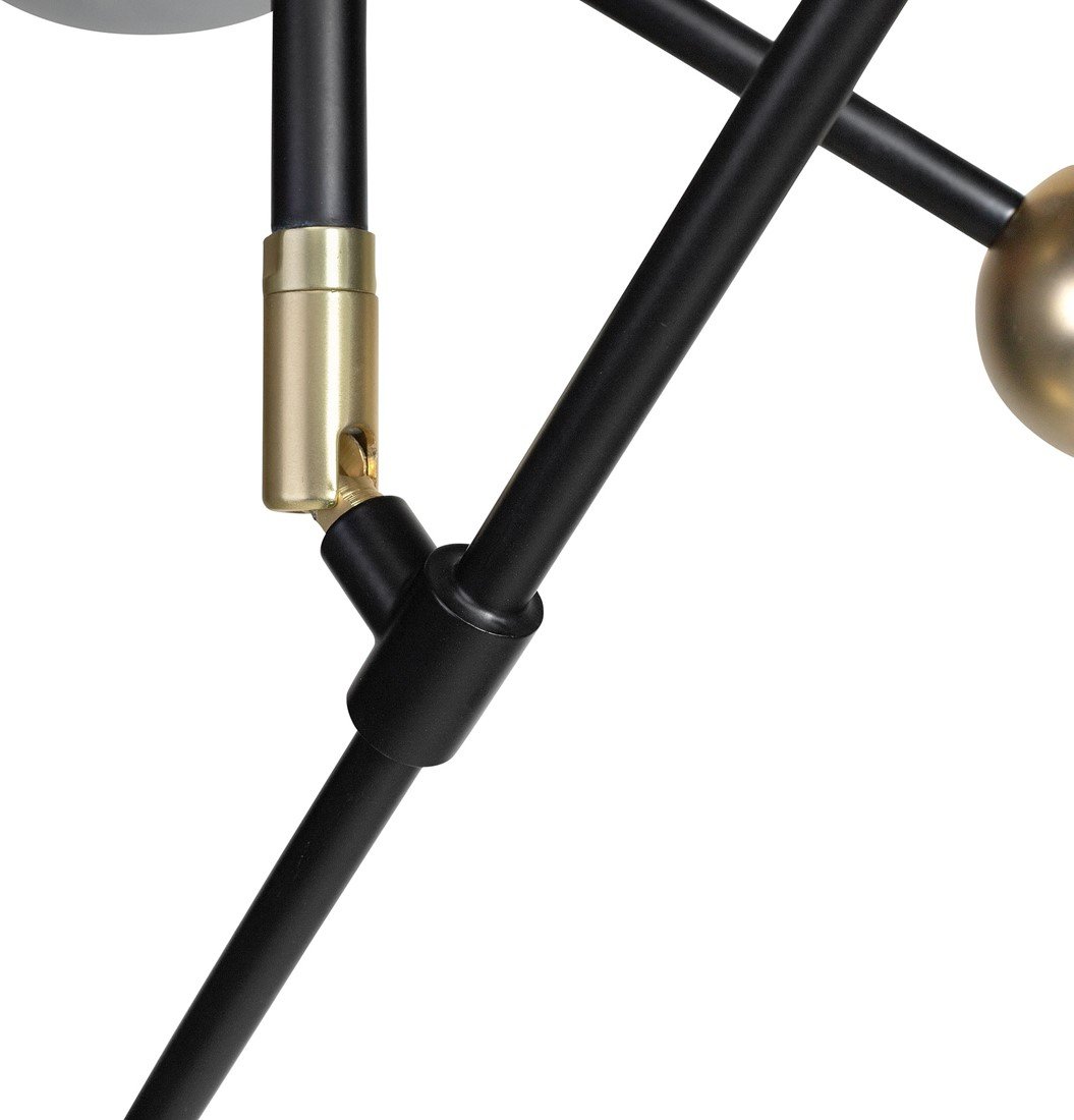Orbit | Große Pendelleuchte Schwarz mit Dimmbaren Armen | Elegantes Design für Individuelle Lichtgestaltung 4