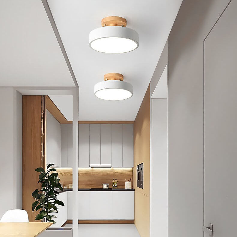 Runde LED-Deckenleuchte für Halbbündige Montage | Modernes Design für Stilvolle Wohnzimmer 0