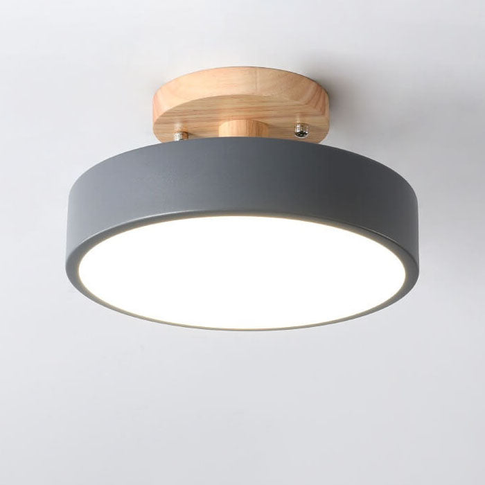 Runde LED-Deckenleuchte für Halbbündige Montage | Modernes Design für Stilvolle Wohnzimmer 10