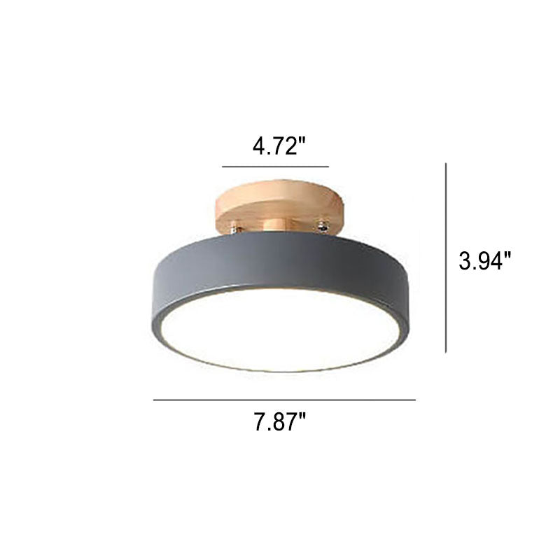 Runde LED-Deckenleuchte für Halbbündige Montage | Modernes Design für Stilvolle Wohnzimmer 11
