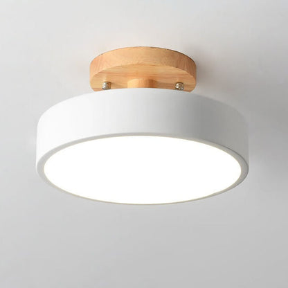Runde LED-Deckenleuchte für Halbbündige Montage | Modernes Design für Stilvolle Wohnzimmer 12