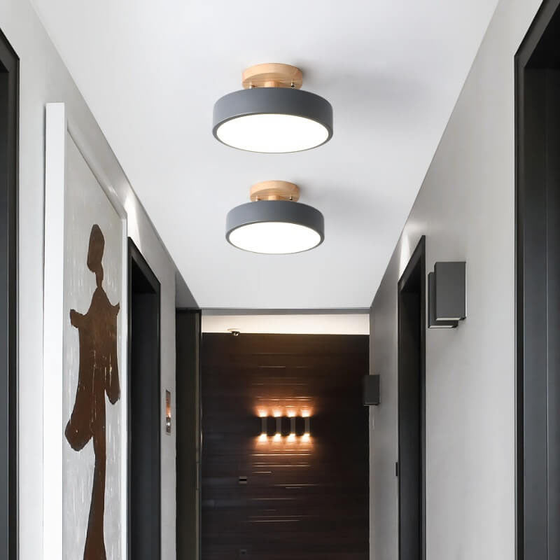 Runde LED-Deckenleuchte für Halbbündige Montage | Modernes Design für Stilvolle Wohnzimmer 14