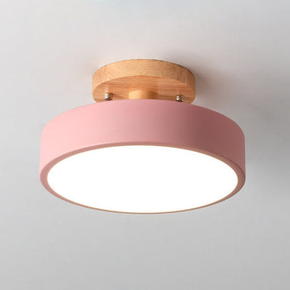 Runde LED-Deckenleuchte für Halbbündige Montage | Modernes Design für Stilvolle Wohnzimmer 15