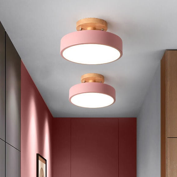 Runde LED-Deckenleuchte für Halbbündige Montage | Modernes Design für Stilvolle Wohnzimmer 2