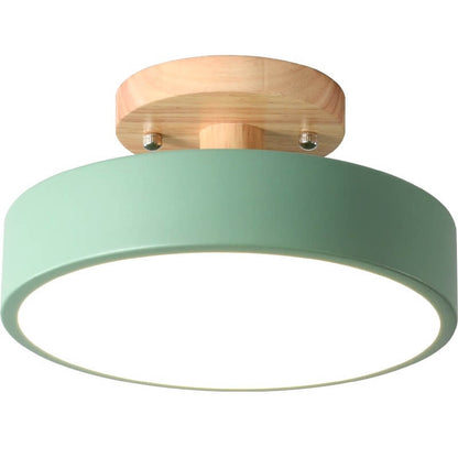 Runde LED-Deckenleuchte für Halbbündige Montage | Modernes Design für Stilvolle Wohnzimmer 6