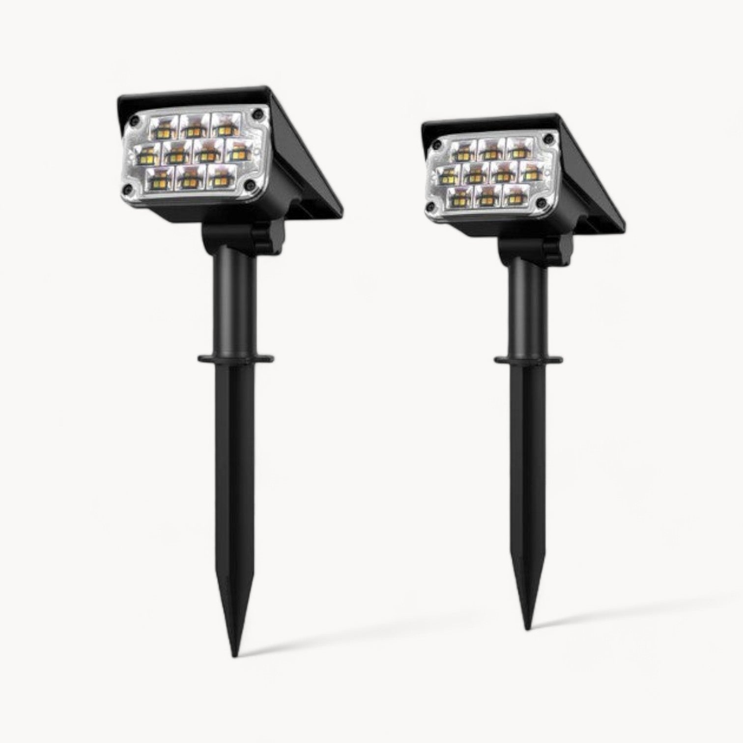 Solar Gartenstrahler | Kabelloser LED-Scheinwerfer mit Automatischem Ein/Aus | Umweltfreundliche Beleuchtung für Ihren Garten 0