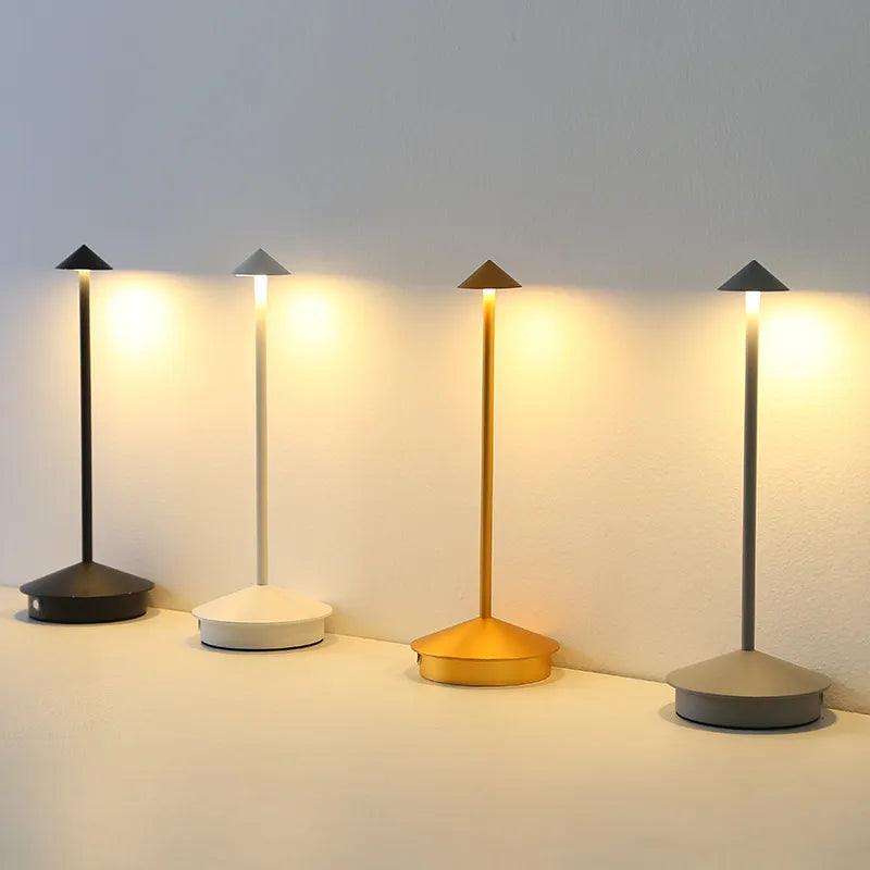 Tischleuchte | Kabellose LED Tischlampe mit Touch-Bedienung | Flexibles Design für stilvolles Licht in jedem Raum 5