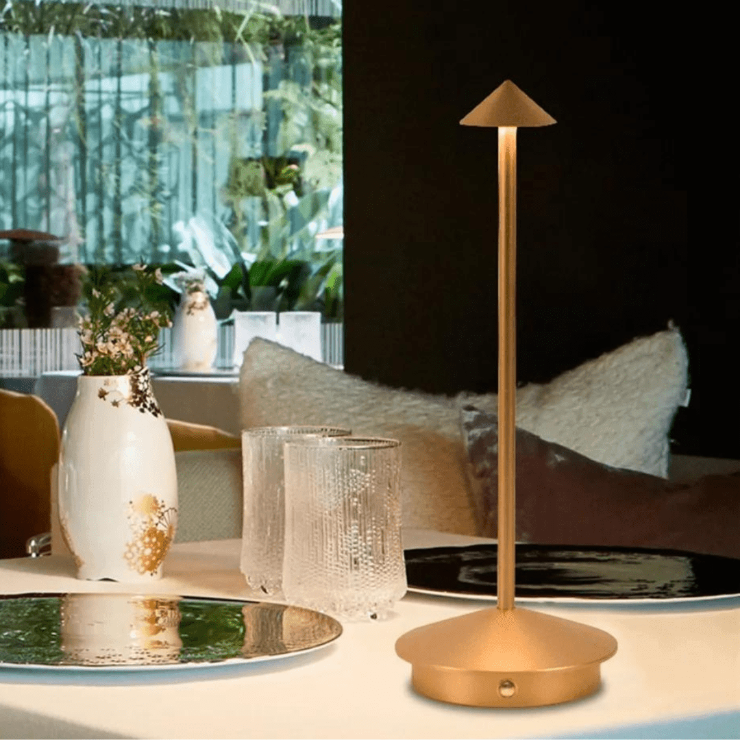Tischleuchte | Kabellose LED Tischlampe mit Touch-Bedienung | Flexibles Design für stilvolles Licht in jedem Raum 7