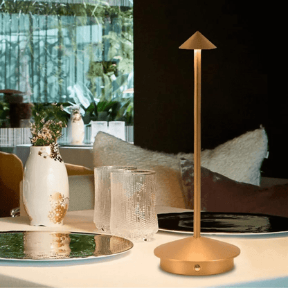 Tischleuchte | Kabellose LED Tischlampe mit Touch-Bedienung | Flexibles Design für stilvolles Licht in jedem Raum 7