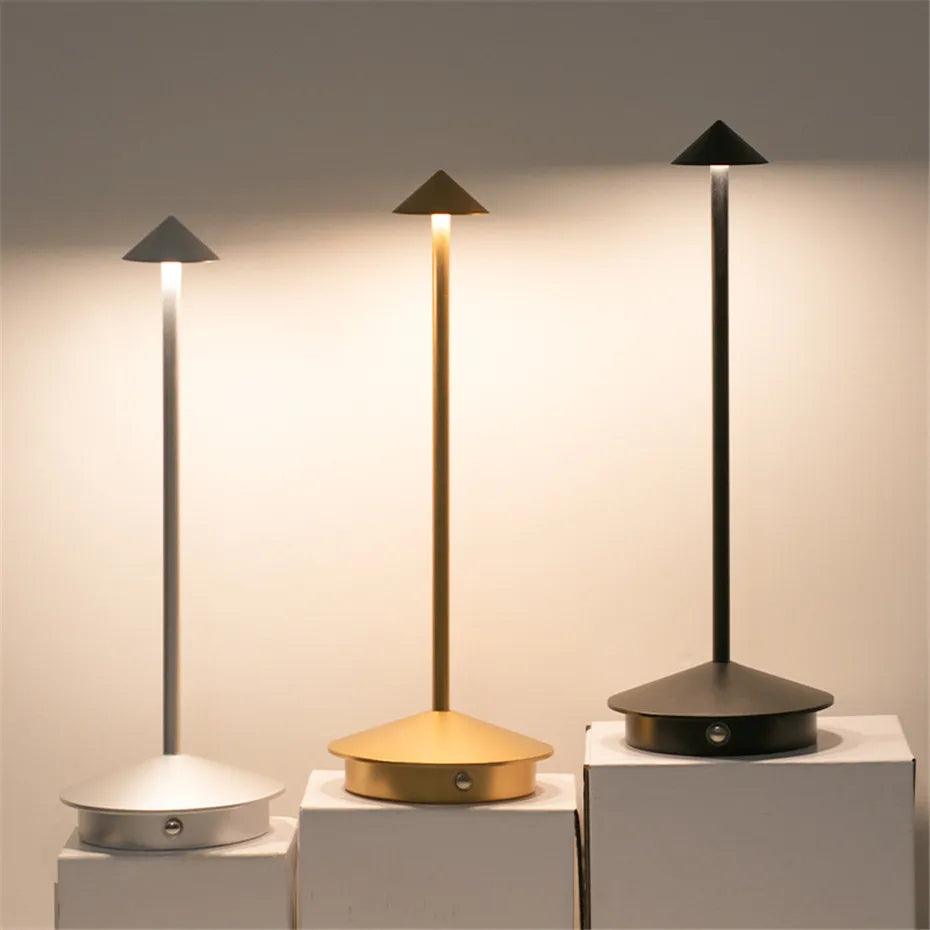 Tischleuchte | Kabellose LED Tischlampe mit Touch-Bedienung | Flexibles Design für stilvolles Licht in jedem Raum 8