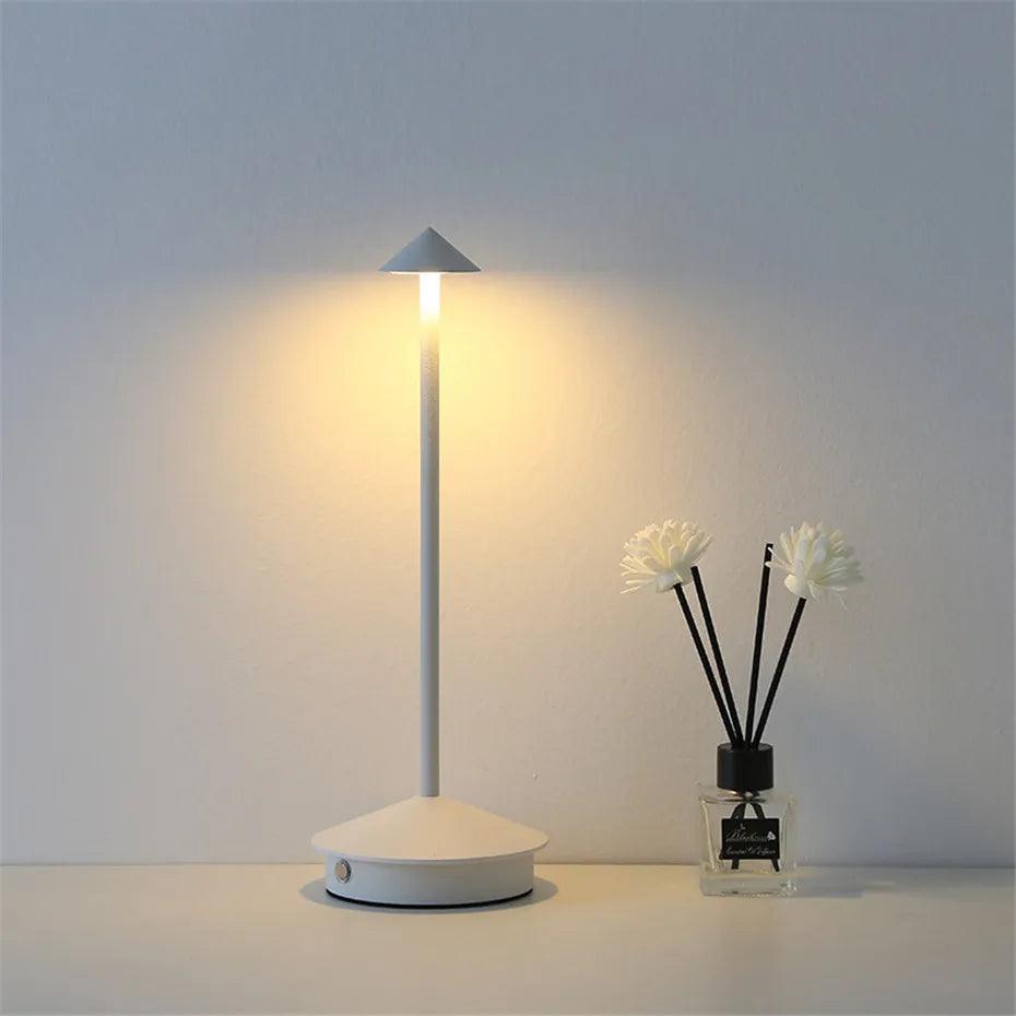 Tischleuchte | Kabellose LED Tischlampe mit Touch-Bedienung | Flexibles Design für stilvolles Licht in jedem Raum 9