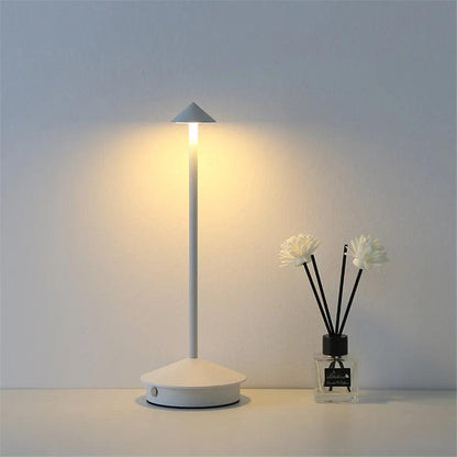 Tischleuchte | Kabellose LED Tischlampe mit Touch-Bedienung | Flexibles Design für stilvolles Licht in jedem Raum 9