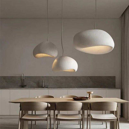 Wabi-Sabi | Pendelleuchte aus Stein mit Zen-Design | Elegante Hängeleuchte für ruhige Atmosphäre 4