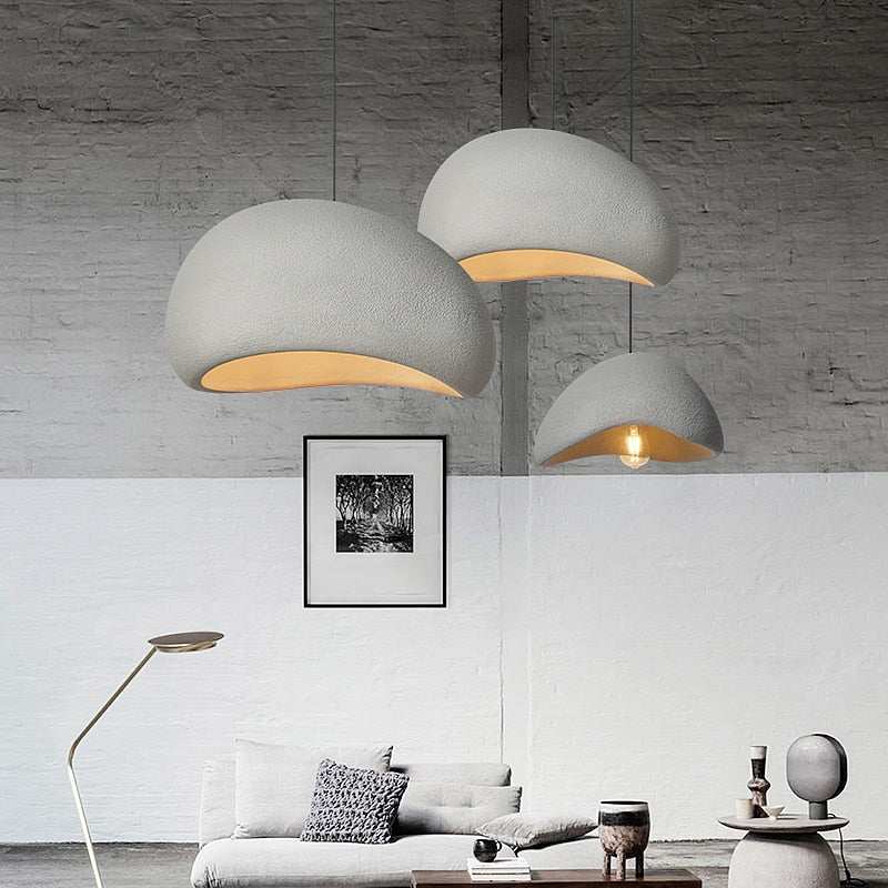 Wabi-Sabi | Pendelleuchte aus Stein mit Zen-Design | Elegante Hängeleuchte für ruhige Atmosphäre 9