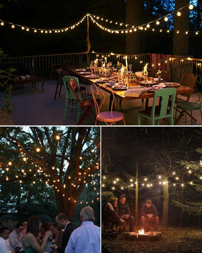 Wasserdichte LED Lichterkette Outdoor mit Dimmfunktion | 150m für Gemütliche Weihnachtsbeleuchtung Außen 7