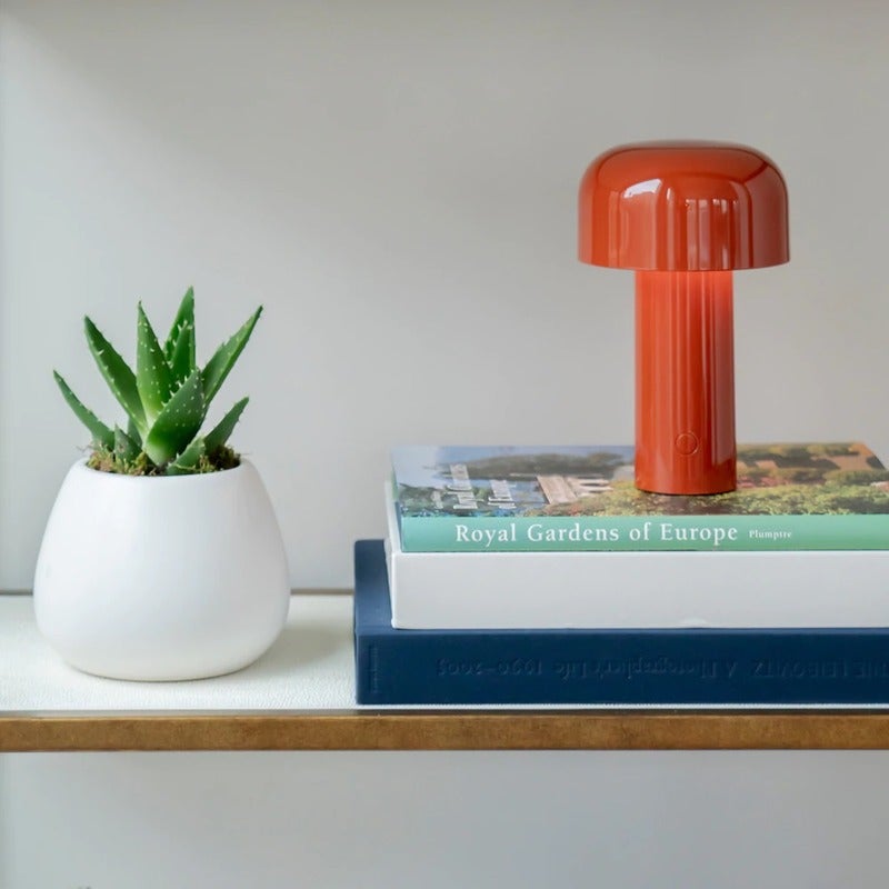 Wiederaufladbare Tischlampe | Kabellose LED Tischleuchte mit Warmweißem Licht | Flexibles Design für Gemütliche Atmosphäre 5