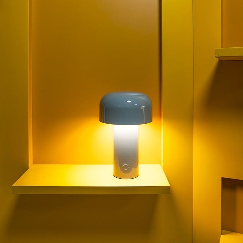 Wiederaufladbare Tischlampe | Kabellose LED Tischleuchte mit Warmweißem Licht | Flexibles Design für Gemütliche Atmosphäre 8