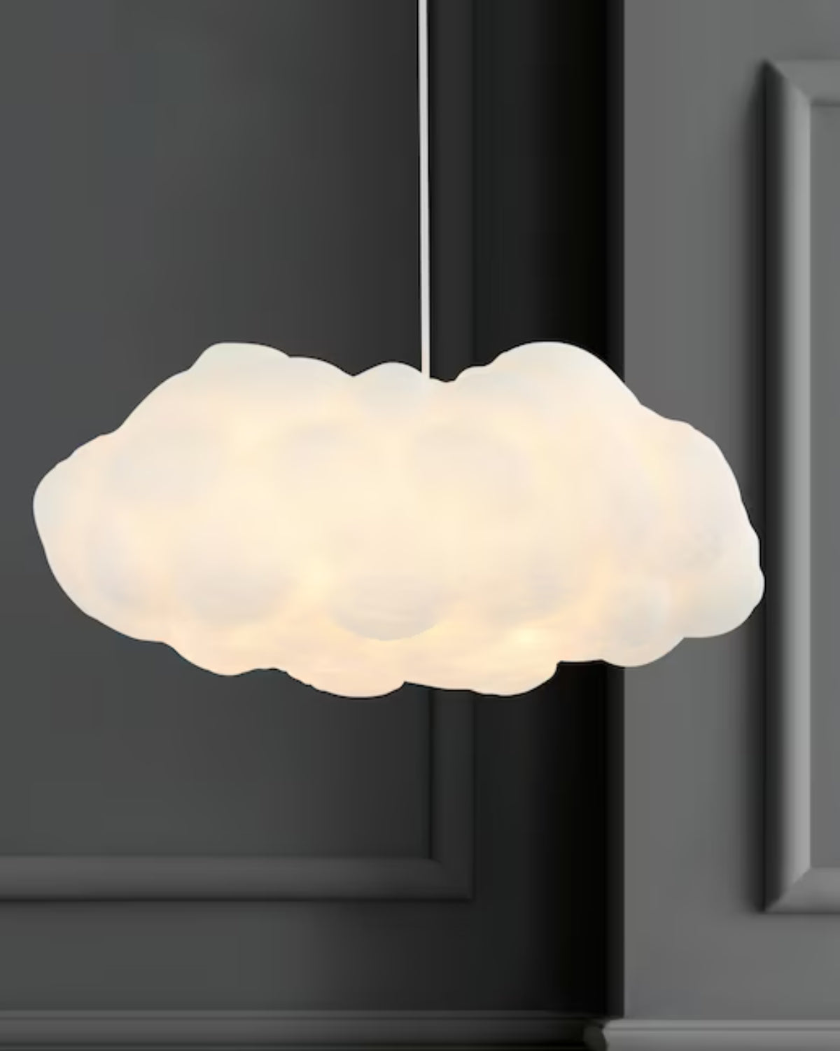 Wolkenförmige Pendelleuchte | Dimmbares Design für Sanftes Licht | Moderne Hängelampe für Beruhigende Atmosphäre im Esszimmer 2
