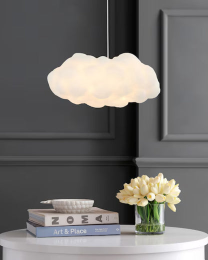 Wolkenförmige Pendelleuchte | Dimmbares Design für Sanftes Licht | Moderne Hängelampe für Beruhigende Atmosphäre im Esszimmer 5